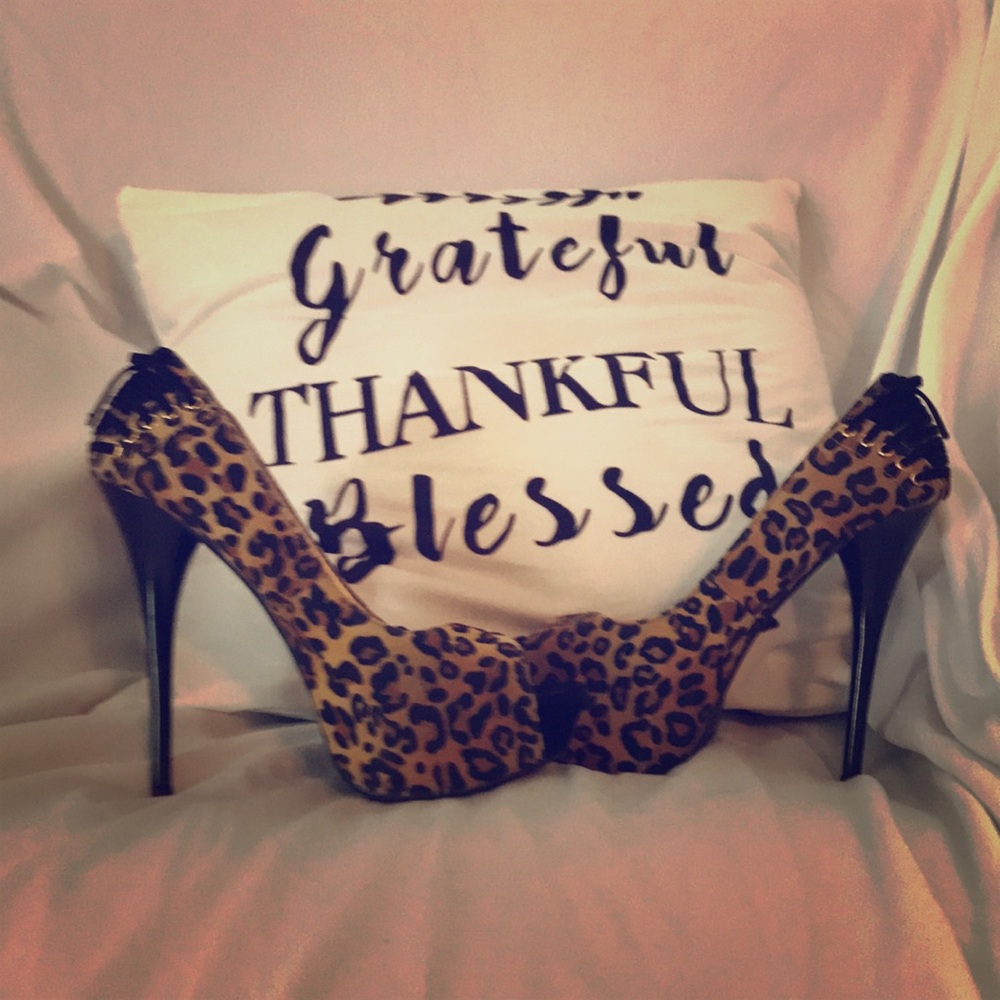 Cheetah print shoes